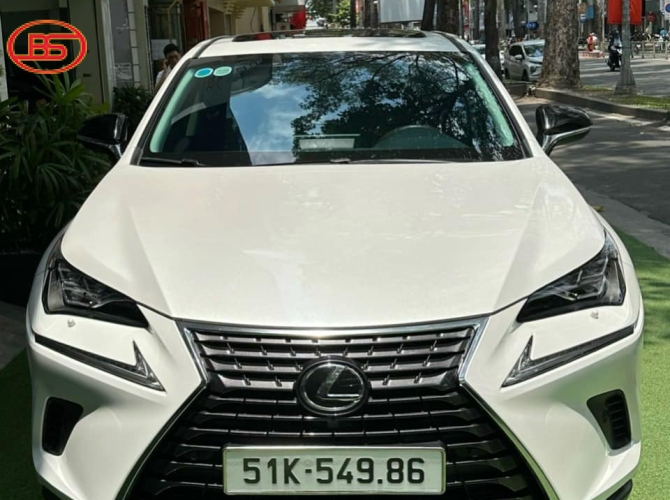 Lexus NX300 2019 trắng nội thất đỏ