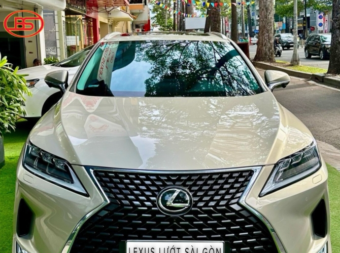 Lexus RX300 2021 vàng cát nội thất nâu