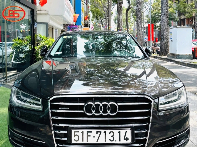 Siêu phẩm Audi A8 V6 2016 với odo 89.000km