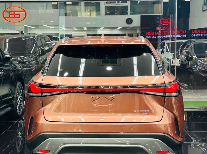 Siêu phẩm RX350 premium 2023 với màu ghi hồng 