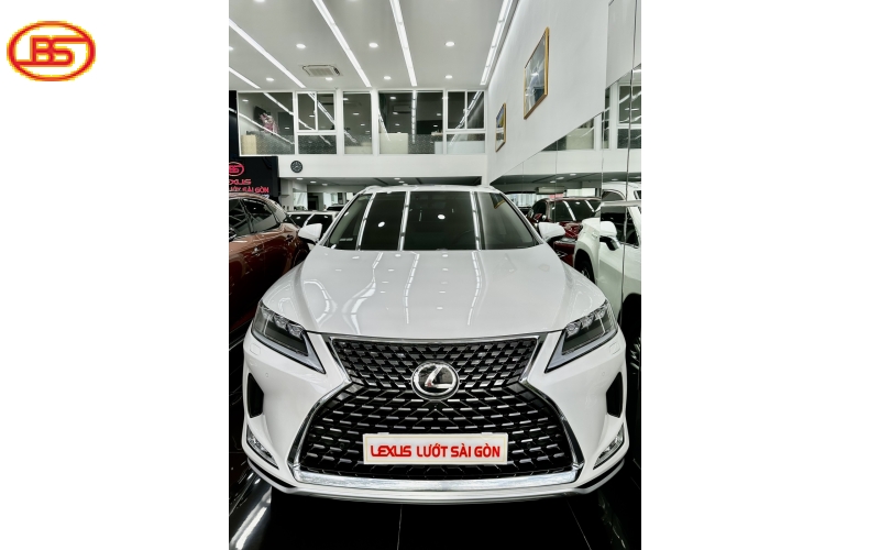 Lexus RX300 2021 trắng nội thất nâu