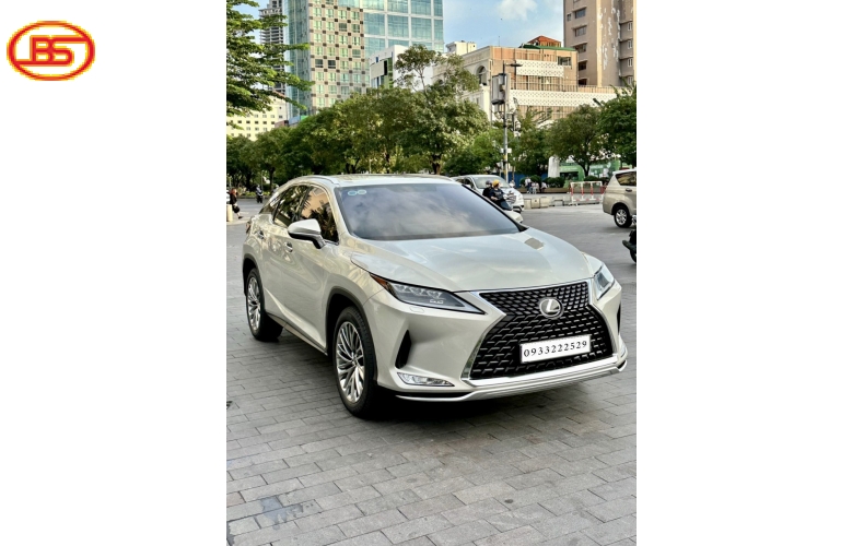 Lexus RX300 2021 vàng cát nội thất nâu