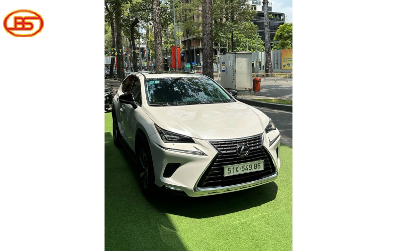 Lexus NX300 2019 trắng nội thất đỏ