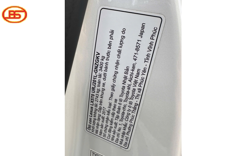 Lexus LX570 2017 1 chủ từ đầu lướt 109.000km