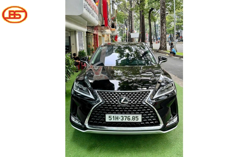 Lexus RX350 2021 đen nội thất nâu 